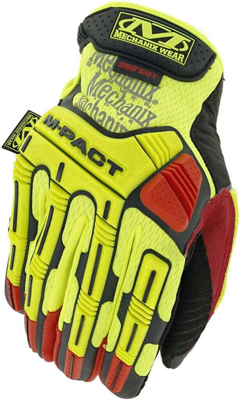 Mechanix Wear M-Pact D4-360 Hi-Viz Glove 3 Mechanix Wear M-Pact D4-360 Hi-Viz Glove