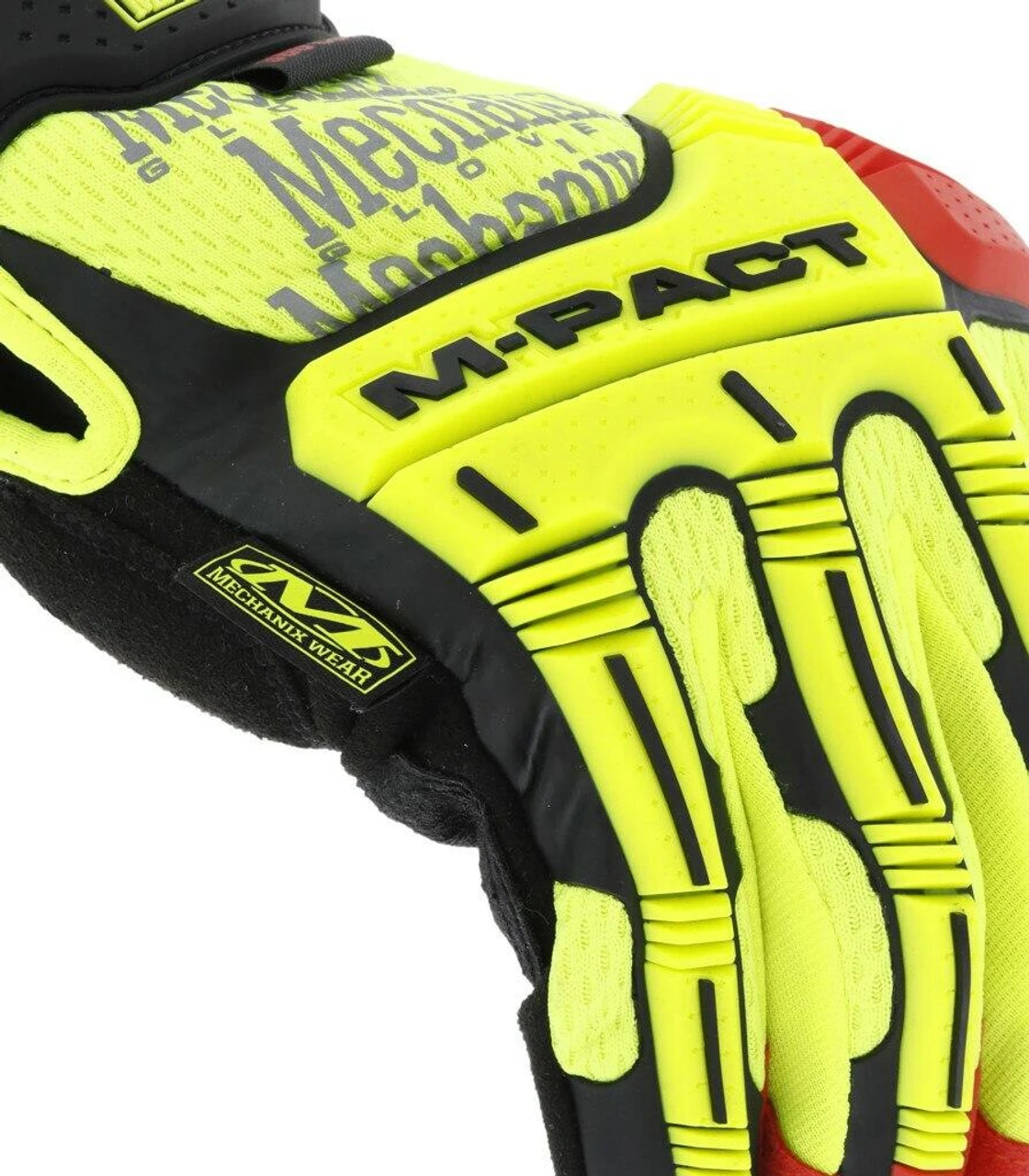 Mechanix Wear M-Pact D4-360 Hi-Viz Glove 5 Mechanix Wear M-Pact D4-360 Hi-Viz Glove - Image 3