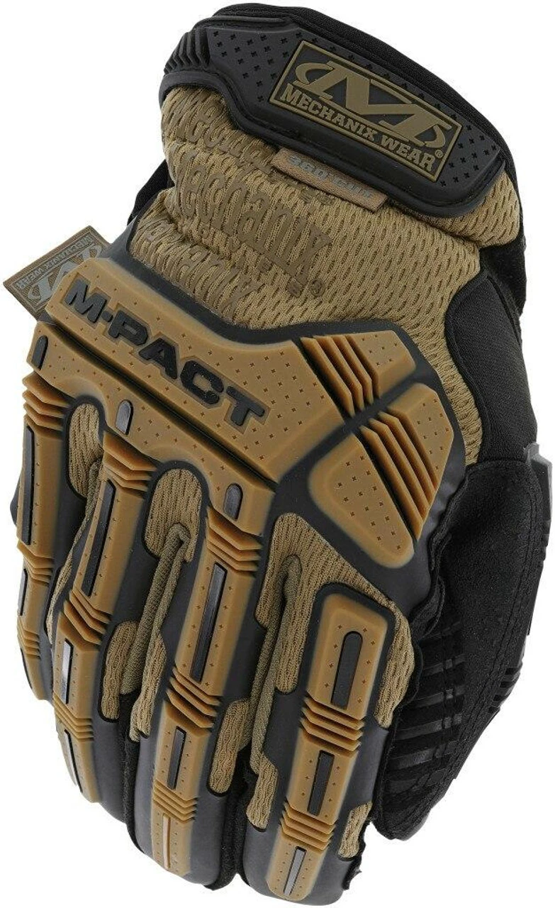 Mechanix Wear TAA M-Pact Coyote D4-360 Glove 3 Mechanix Wear TAA M-Pact Coyote D4-360 Glove