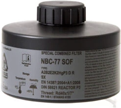 MIRA Safety NBC-77 SOF Filter 12 MIRA Safety NBC-77 SOF Filter -Outdoor Life Store mira safety nbc 77 sof filter nbc77sof 52344.1601542718