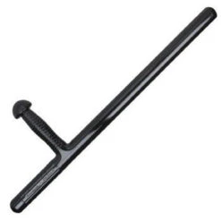 Monadnock PR-24 Rigid Side-Handle Black Polycarbonate Baton With Knurled Standard Handle