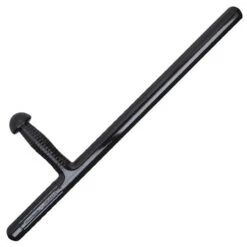 Monadnock PR-24 Rigid Side-Handle Black Polycarbonate Baton With Knurled Trumble Stop Handle