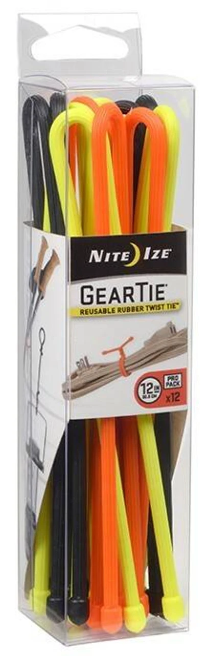 Nite Ize Gear Tie ProPack 12 In. - 12 Pack 5 Nite Ize Gear Tie ProPack 12 In. - 12 Pack - Image 3