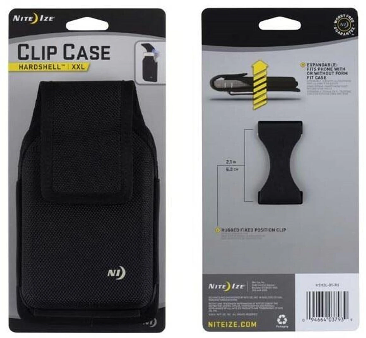 Nite Ize Clip Case Hardshell Vertical Universal Rugged Holster XXL 5 Nite Ize Clip Case Hardshell Vertical Universal Rugged Holster XXL - Image 3