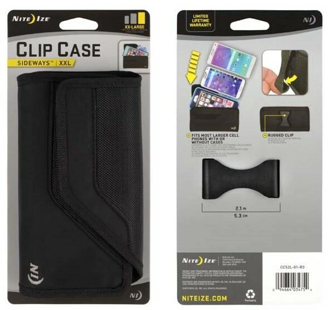 Nite Ize Clip Case Sideways Universal Rugged Holster XXL 6 Nite Ize Clip Case Sideways Universal Rugged Holster XXL - Image 4