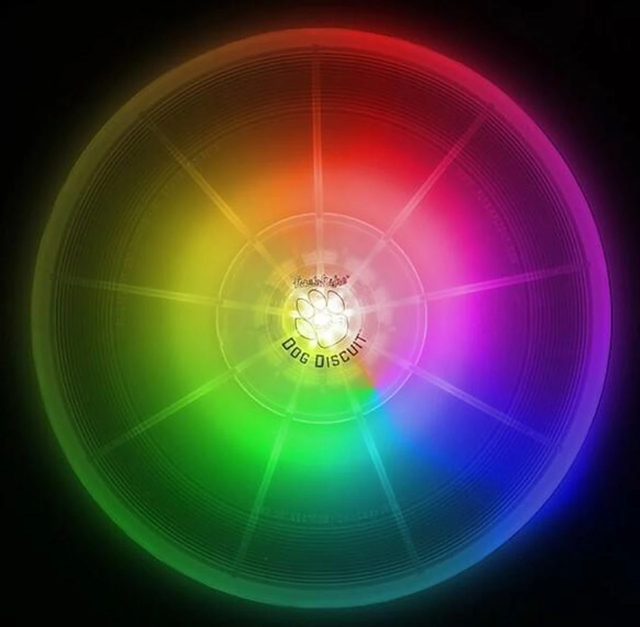 Nite Ize Flashflight Dog Discuit LED Flying Disc - Disc-O 4 Nite Ize Flashflight Dog Discuit LED Flying Disc - Disc-O - Image 2