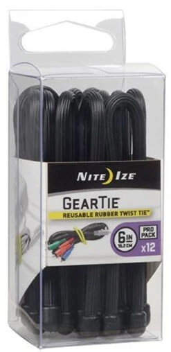 Nite Ize Gear Tie ProPack 6 In. - 12 Pack 7 Nite Ize Gear Tie ProPack 6 In. - 12 Pack -Outdoor Life Store nite ize gear tie 6 propack 12 pack gtpp6 89563.1606944177