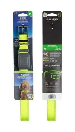 Nite Ize NiteDog Rechargeable LED Collar -Outdoor Life Store nite ize nitedog rechargeable led collar ndcr 59368.1616660357