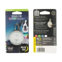 Nite Ize SpotLit XL Rechargeable Collar Light Disc-O Select 15 Nite Ize SpotLit XL Rechargeable Collar Light Disc-O Select -Outdoor Life Store nite ize spotlit xl rechargeable collar light disc o select pslgr 07s r6 45380.1601505346