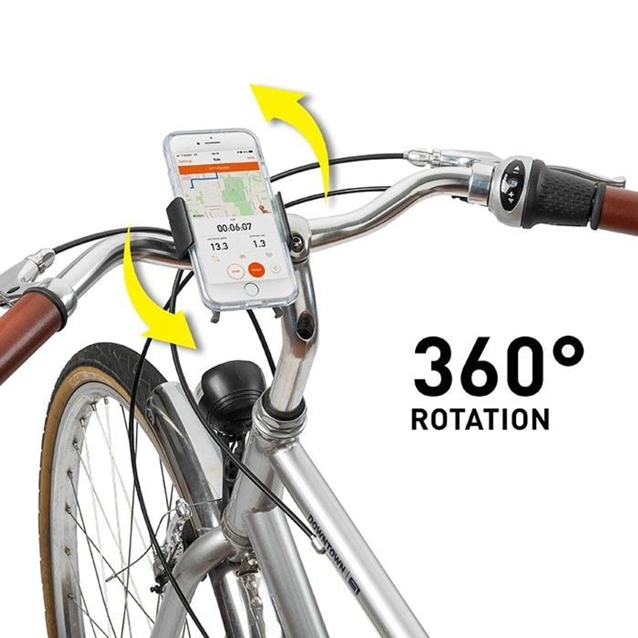 Nite Ize Squeeze Rotating Smartphone Bar Mount 6 Nite Ize Squeeze Rotating Smartphone Bar Mount - Image 4