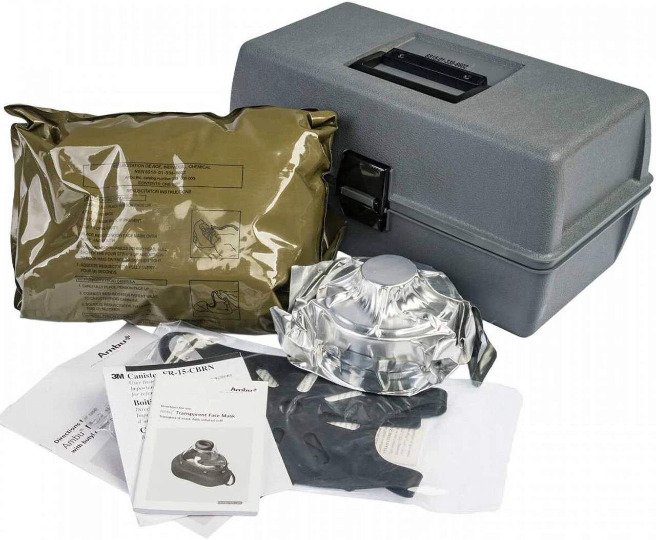 North American Rescue AMBU RDIC Military Mark III Resuscitator 4 North American Rescue AMBU RDIC Military Mark III Resuscitator - Image 2