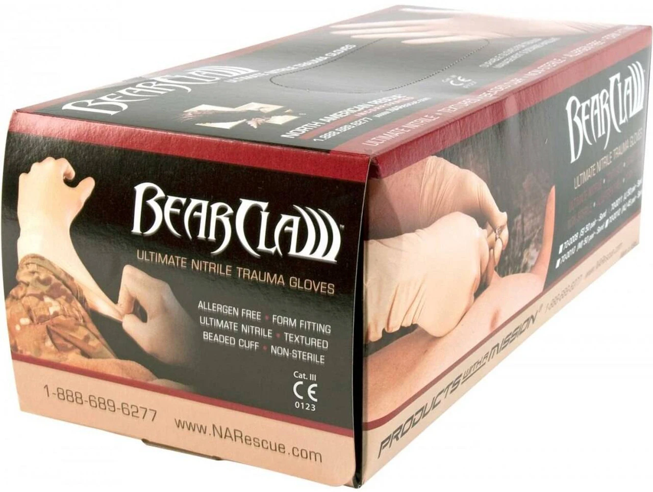 North American Rescue Bear Claw Gloves - 100 Pairs 6 North American Rescue Bear Claw Gloves - 100 Pairs - Image 4