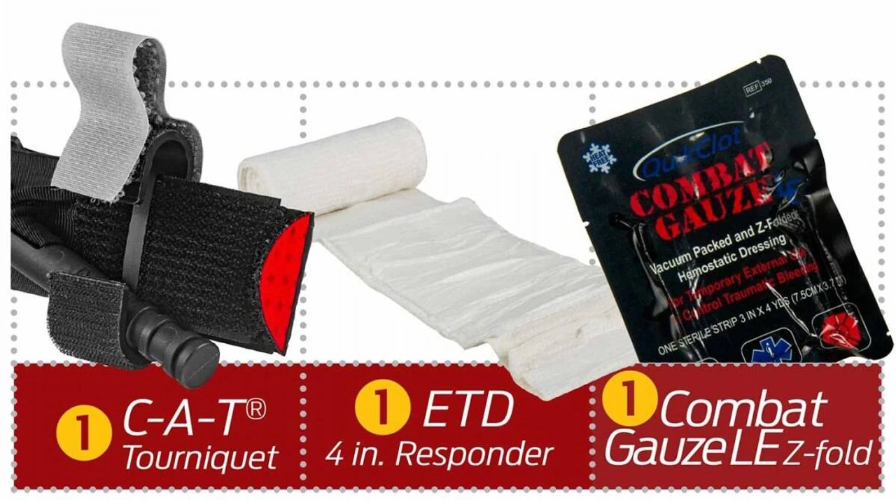 North American Rescue Compact Officer Response Emergency (CORE) Kit 5 North American Rescue Compact Officer Response Emergency (CORE) Kit - Image 3