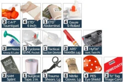 North American Rescue EMS Rapid Deplyment Kit -Outdoor Life Store north american rescue ems rapid deplyment kit 80 0151 48676.1602574997