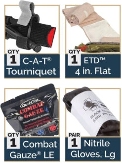 North American Rescue Individual Patrol Officer Kit (IPOK) -Outdoor Life Store north american rescue individual patrol officer kit ipok ipok 12707.1602575737