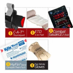 North American Rescue M-Fak Mini First Aid Kit 33 North American Rescue M-Fak Mini First Aid Kit -Outdoor Life Store north american rescue m fak mini first aid kit mfak 24864.1602584860