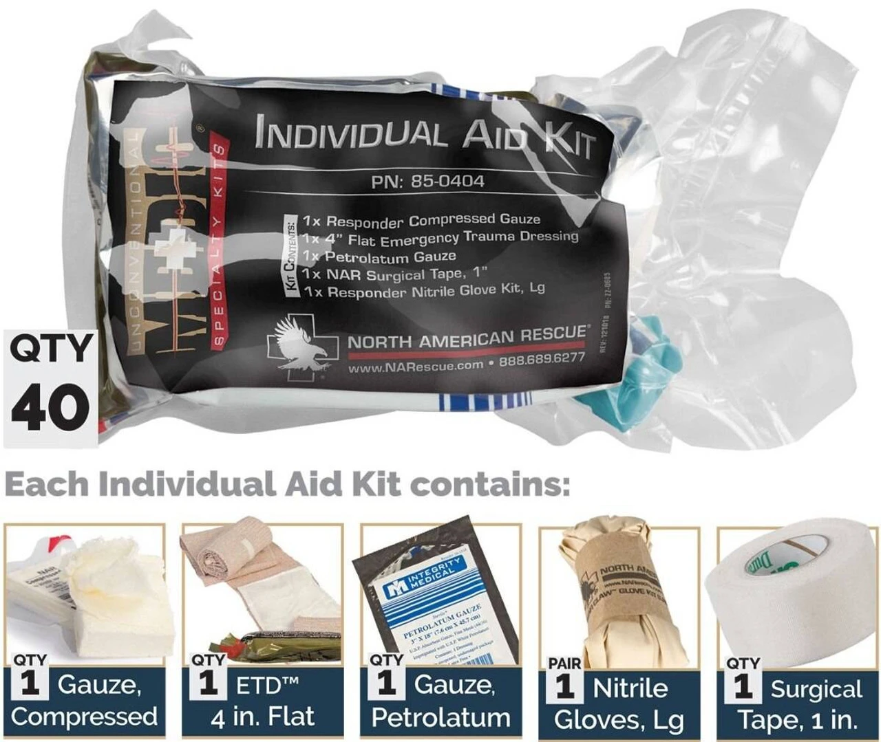 North American Rescue Mass Crisis Incident Kit 6 North American Rescue Mass Crisis Incident Kit - Image 4