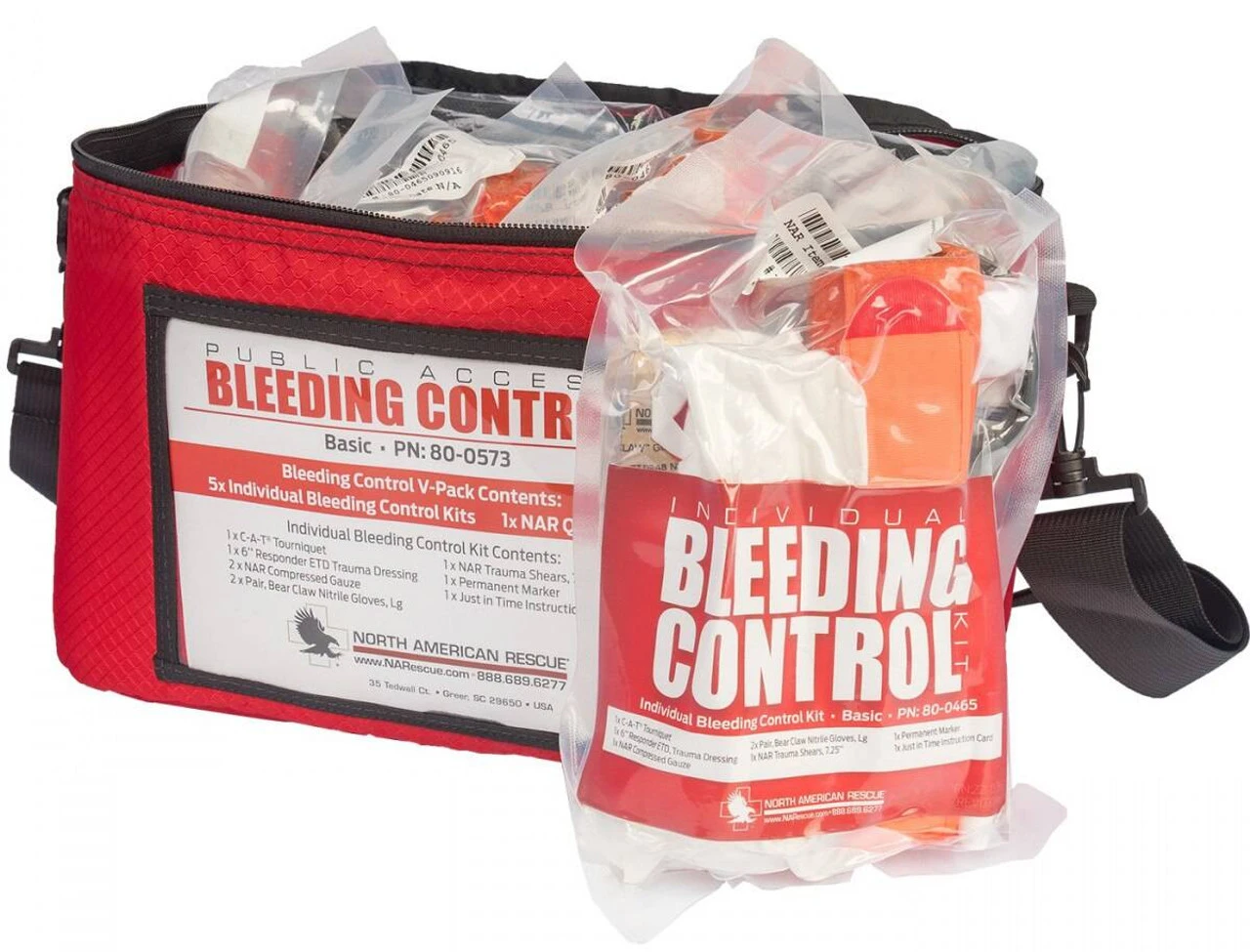 North American Rescue Public Access Bleeding Control 5-Pack-Vacuum Sealed 3 North American Rescue Public Access Bleeding Control 5-Pack-Vacuum Sealed