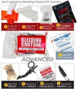 North American Rescue Public Access Bleeding Control 8-Pack-Vacuum Sealed 24 North American Rescue Public Access Bleeding Control 8-Pack-Vacuum Sealed -Outdoor Life Store north american rescue public access bleeding control 8 pack vacuum sealed pabc8p 60150.1602586013