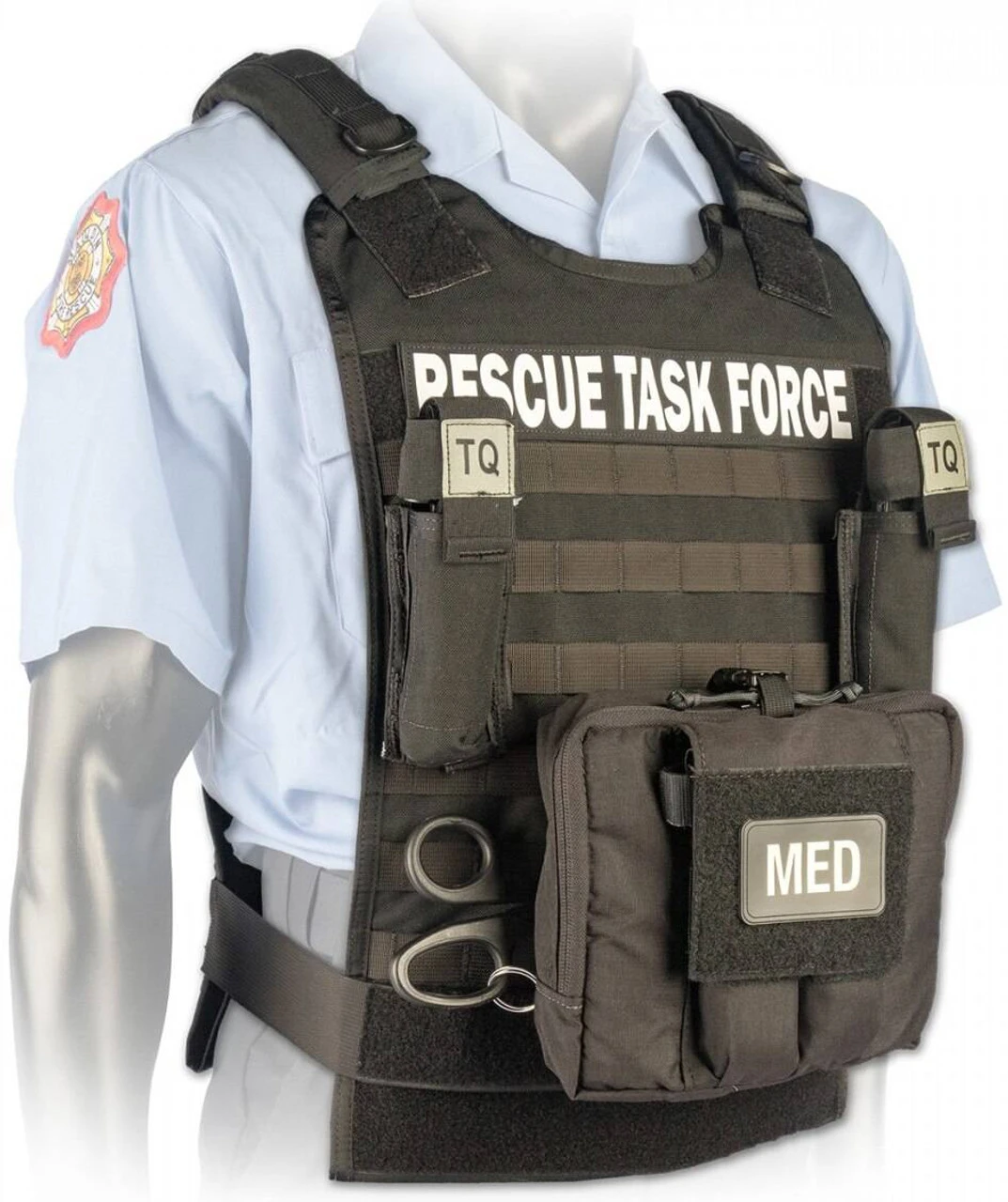 North American Rescue Rescue Task Force Vest Kit With Side Armor 4 North American Rescue Rescue Task Force Vest Kit With Side Armor - Image 2