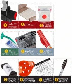 North American Rescue S.T.O.R.M. Operator IFAK -Outdoor Life Store north american rescue storm operator ifak storm 86426.1602575038