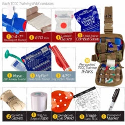 North American Rescue TCCC/TECC Training Module Skills/IFAK Combo -Outdoor Life Store north american rescue tccctecc training module skillsifak combo 85 0740 09691.1602585119
