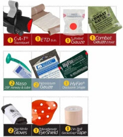 North American Rescue USCG IFAK Kit -Outdoor Life Store north american rescue uscg ifak kit uscg ifak 47876.1601511341