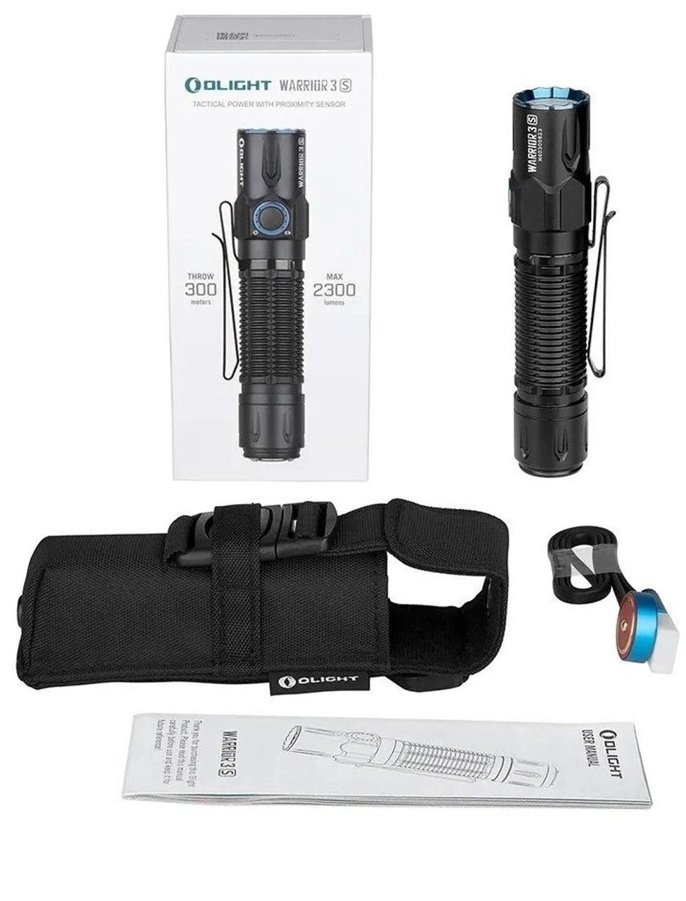 Olight Warrior 3S Tactical Flashlight 9 Olight Warrior 3S Tactical Flashlight - Image 7