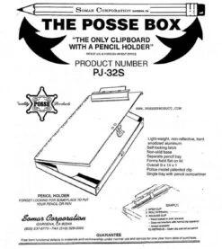 Posse Box Junior PJ-32S Side Opening Clipboard Box 9 Posse Box Junior PJ-32S Side Opening Clipboard Box -Outdoor Life Store posse box junior pj 32s side opening clipboard box pb pj 32s 06570.1599181555
