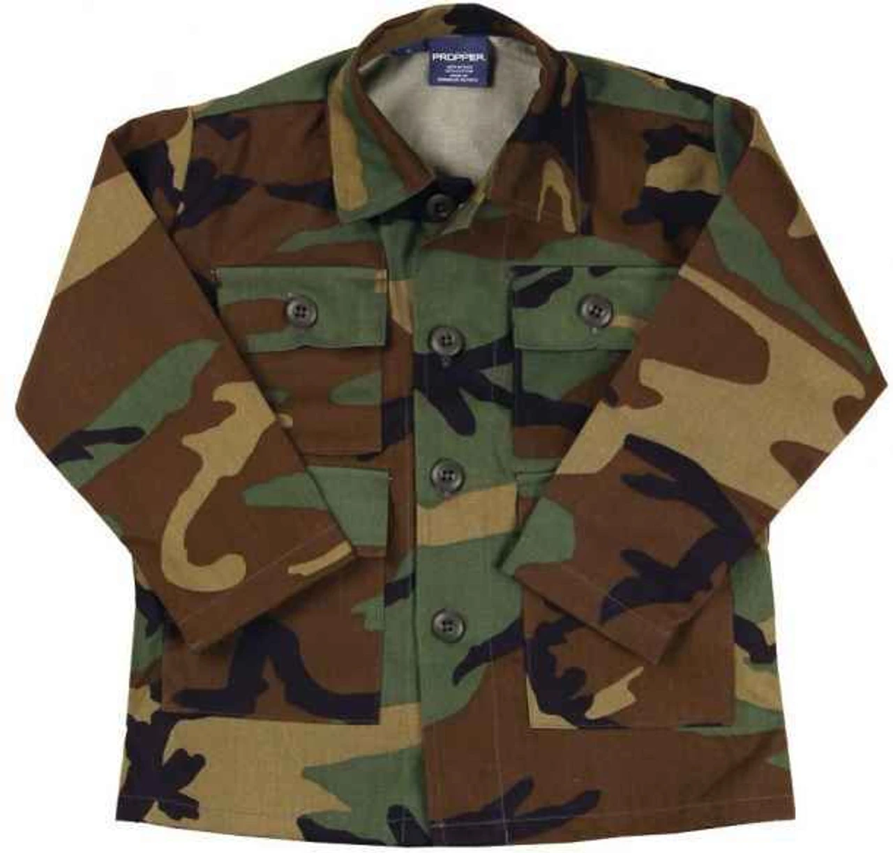 Propper Kid's Woodland BDU Coat 3 Propper Kid's Woodland BDU Coat