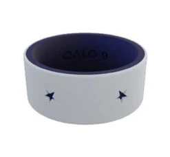 QALO Folds Of Honor Men's Grey/Blue Stars Forever Strata Ring -Outdoor Life Store qalo folds of honor mens greyblue stars forever strata ring qs9 mfhfgb 39764.1691906868