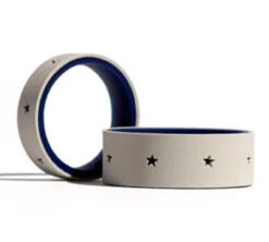 QALO Folds Of Honor Women's Grey/Blue Stars Forever Strata Ring 8 QALO Folds Of Honor Women's Grey/Blue Stars Forever Strata Ring -Outdoor Life Store qalo folds of honor womens greyblue stars forever strata ring qs9 ffhfgb 83574.1691906821