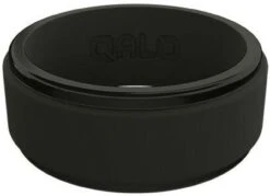 Qalo Men's Black Step Edge Polished Ring QS9-MXB -Outdoor Life Store qalo mens black step edge polished ring qs9 mxb qs9 mxb 17815.1646487284