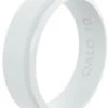 Qalo Women's Step Edge White Narrow Polished Ring QS9-FNW -Outdoor Life Store qalo womens step edge white narrow polished ring qs9 fnw qs9 fnw 09250.1646487314
