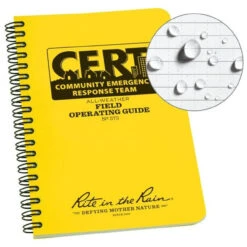 Rite In The Rain 573 4.875" X 7" Cert Field Operating Guide