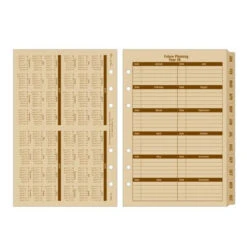 Rite In The Rain 9260D Daily Calendar Pages 4 5/8" X 7" -Outdoor Life Store rite in the rain 9260d daily calendar pages 4 58 x 7 9260d 65682.1620906331