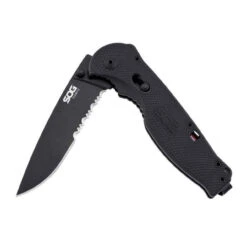 SOG Flash II Black Blade Knife Series -Outdoor Life Store sog flash ii black blade knife series flash2bk 95709.1599988790