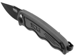 SOG-TAC California Special Auto Knife - Battleship Grey -Outdoor Life Store sog tac california special auto knife battleship grey st 14gy 40230.1609289433