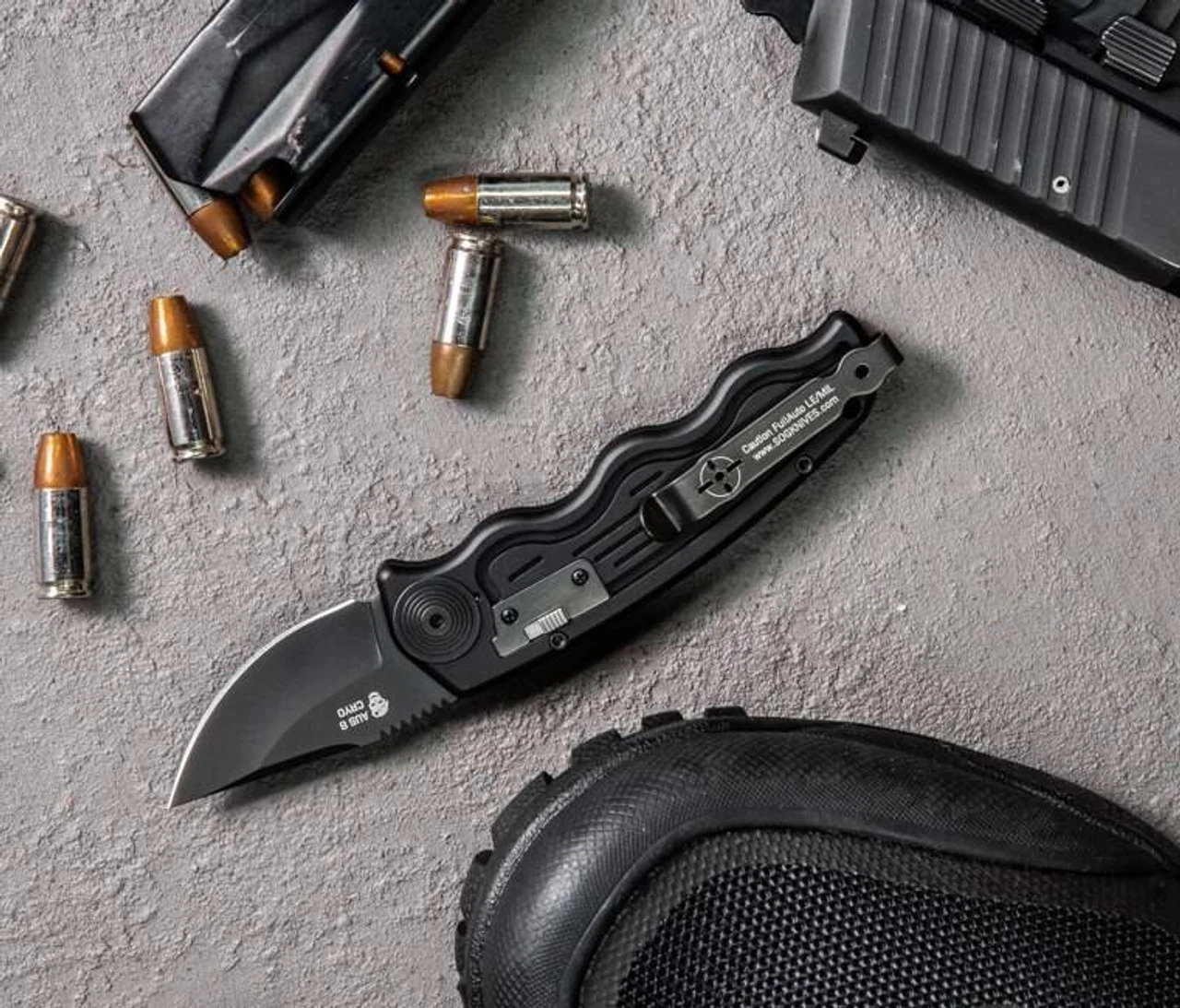 SOG-TAC California Special Automatic Folding Knife 11 SOG-TAC California Special Automatic Folding Knife - Image 9