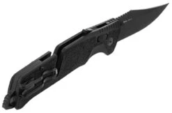 SOG Trident AT Blackout Folding Knife - Peg Box -Outdoor Life Store sog trident at blackout folding knife peg box 11 12 05 41 29590.1613019725