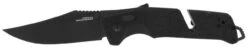 SOG Trident AT Blackout Folding Knife - Peg Box -Outdoor Life Store sog trident at blackout folding knife peg box 11 12 05 41 87497.1613019635