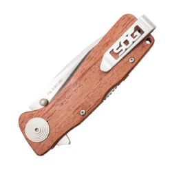 SOG Twitch XL Wood Handle Folding Knife -Outdoor Life Store sog twitch xl wood handle folding knife twi24 cp 92890.1601478281