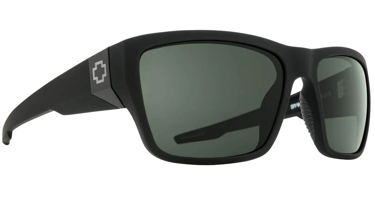 Spy Optics Dirty Mo Soft Matte Black Sunglasses With Happy Grey Green Polarized Lenses 3 Spy Optics Dirty Mo Soft Matte Black Sunglasses With Happy Grey Green Polarized Lenses