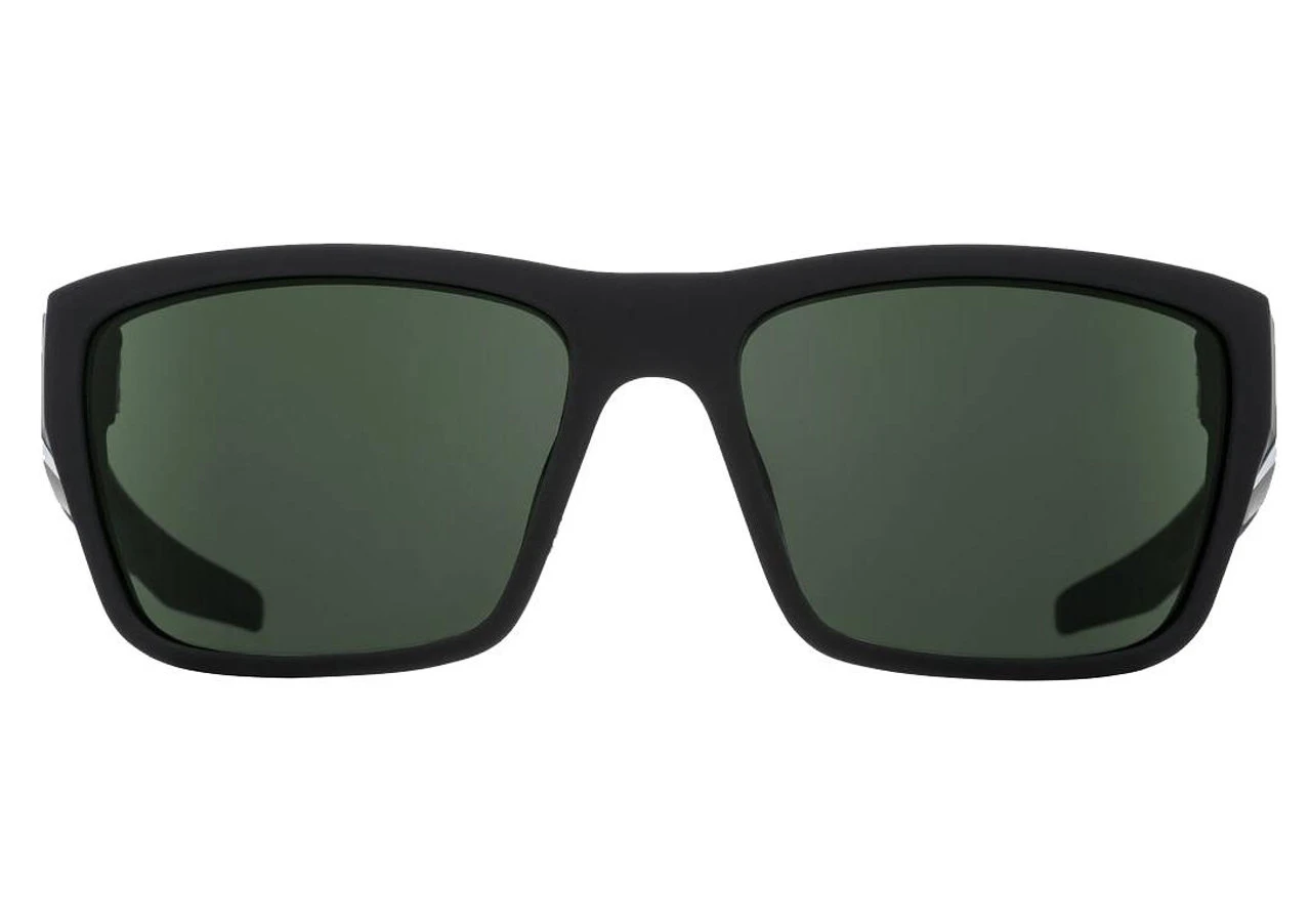 Spy Optics Dirty Mo Soft Matte Black Sunglasses With Happy Grey Green Polarized Lenses 4 Spy Optics Dirty Mo Soft Matte Black Sunglasses With Happy Grey Green Polarized Lenses - Image 2