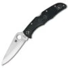 Spyderco Black Endura 4 Plain Edge Folding Knife -Outdoor Life Store spyderco black endura 4 plain edge folding knife c10pbk 61133.1599992560