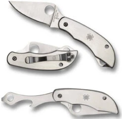 Spyderco Clipitool Screwdriver/Opener Folding Knife