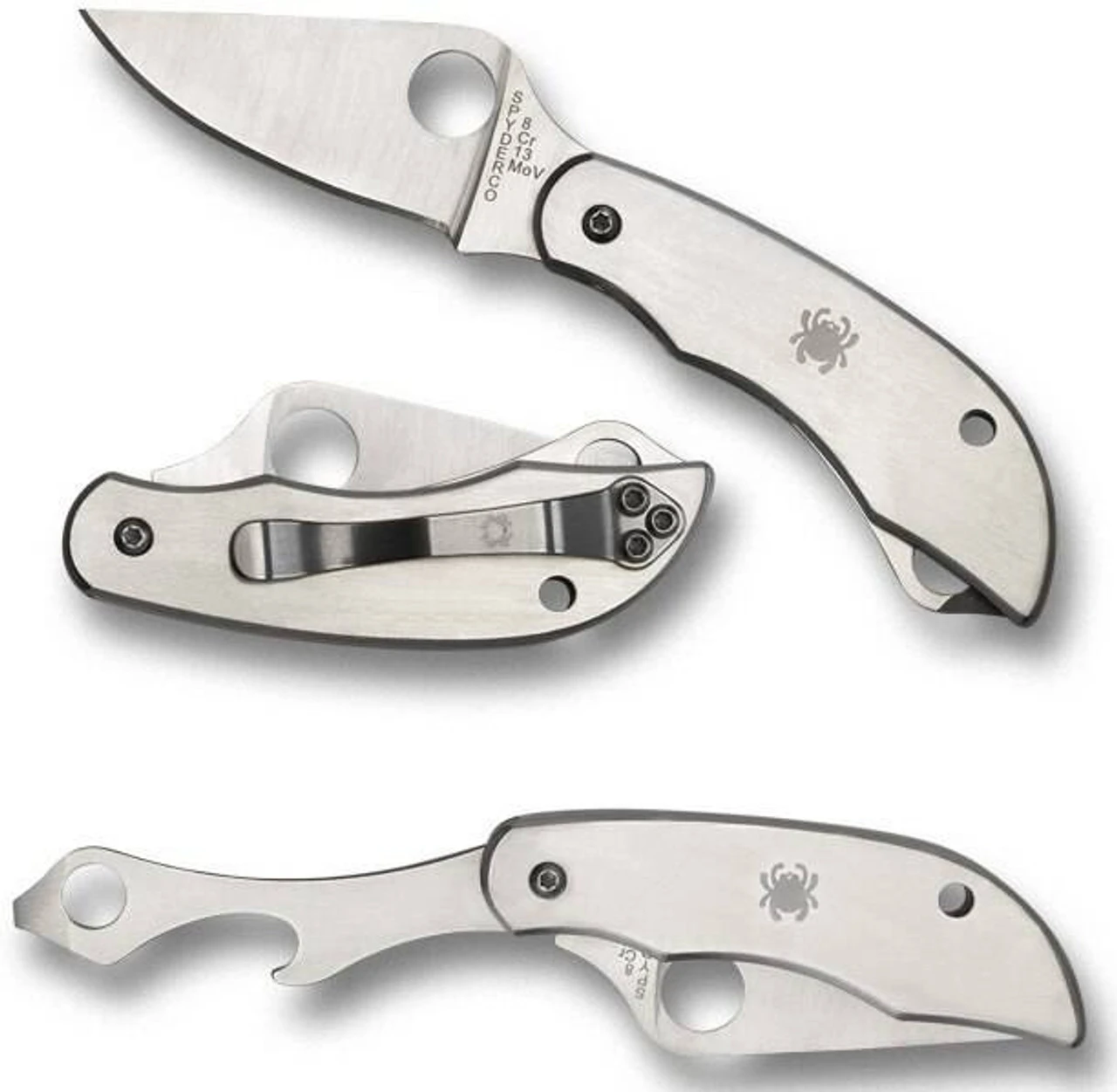 Spyderco Clipitool Screwdriver/Opener Folding Knife 3 Spyderco Clipitool Screwdriver/Opener Folding Knife