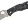 Spyderco Endura 4 Wharncliffe Folding Knife With Lightweight Black Handle