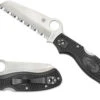 Spyderco Rescue 3 Lightweight Spyder Edge Knife -Outdoor Life Store spyderco rescue 3 lightweight spyder edge knife c14sbk3 61516.1603744665