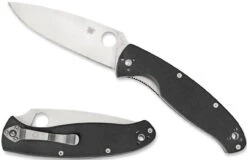 Spyderco Resilience G-10 Black Knife